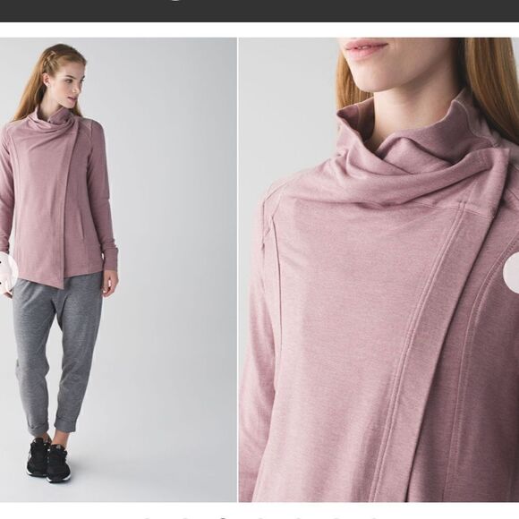 Lululemon Coast Wrap in Rose - Picture 2 of 14